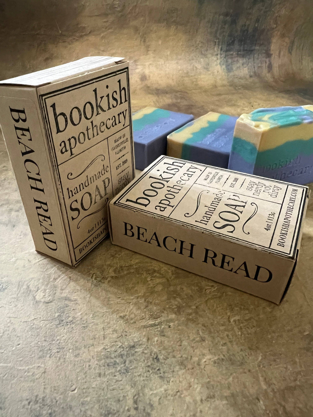 Beach Read Book Lover Handmade Soap - Book Trope