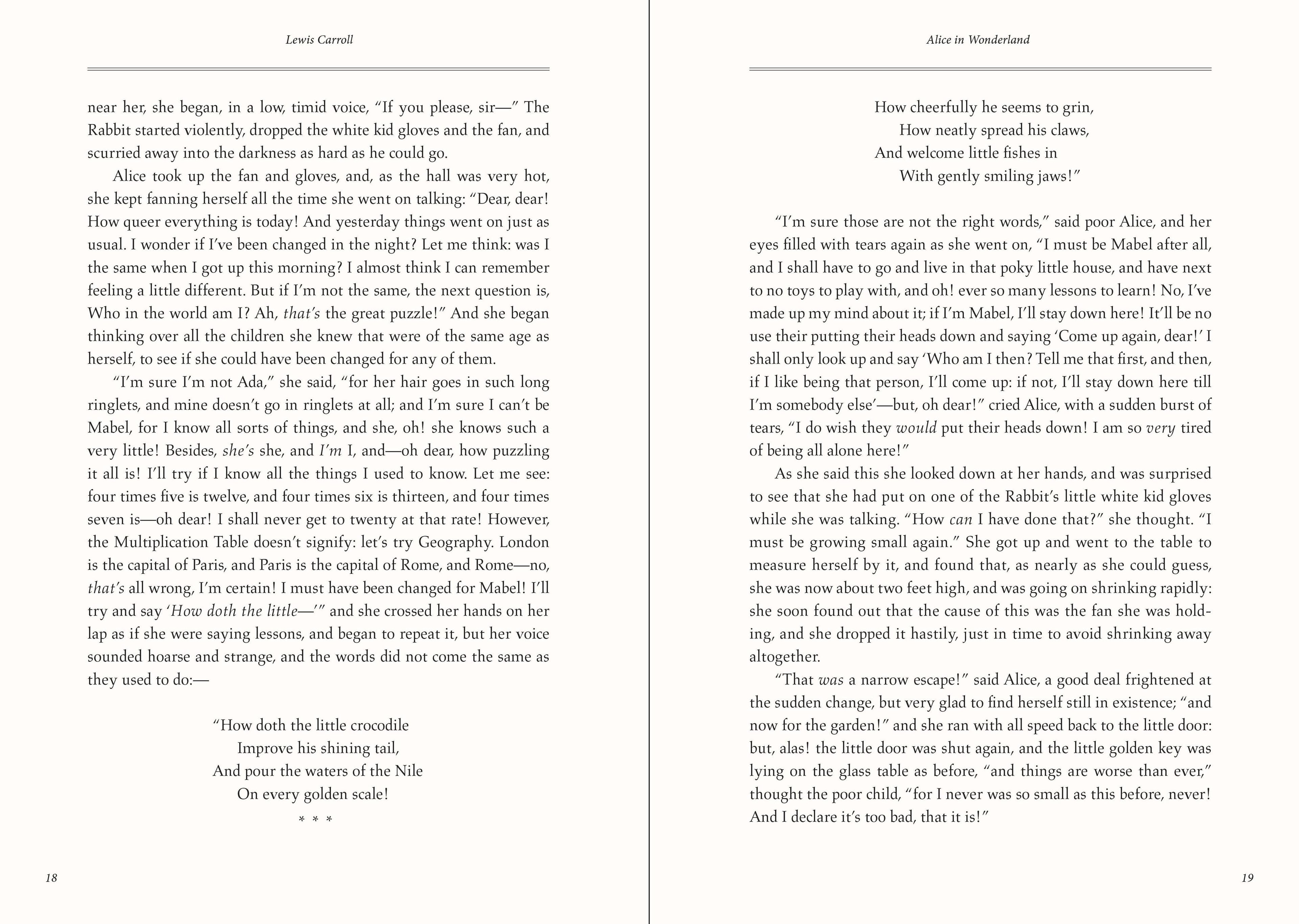 Alice's Adventures in Wonderland