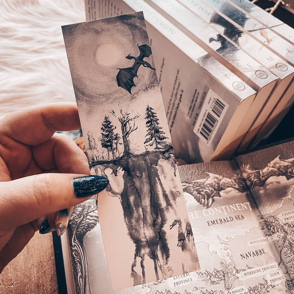 Dragon Landscape Bookmark