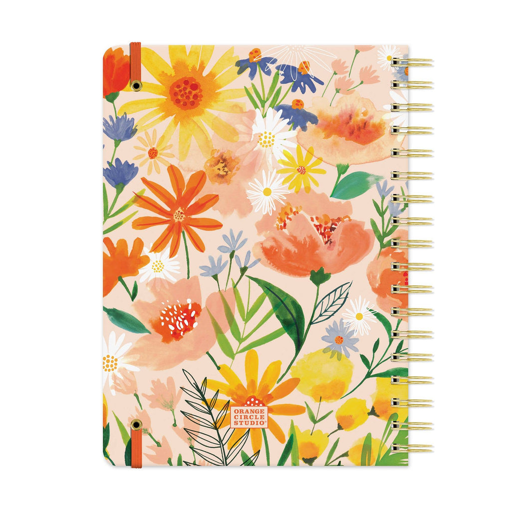 Bold Blossoms Undated Tri-Tab Planner