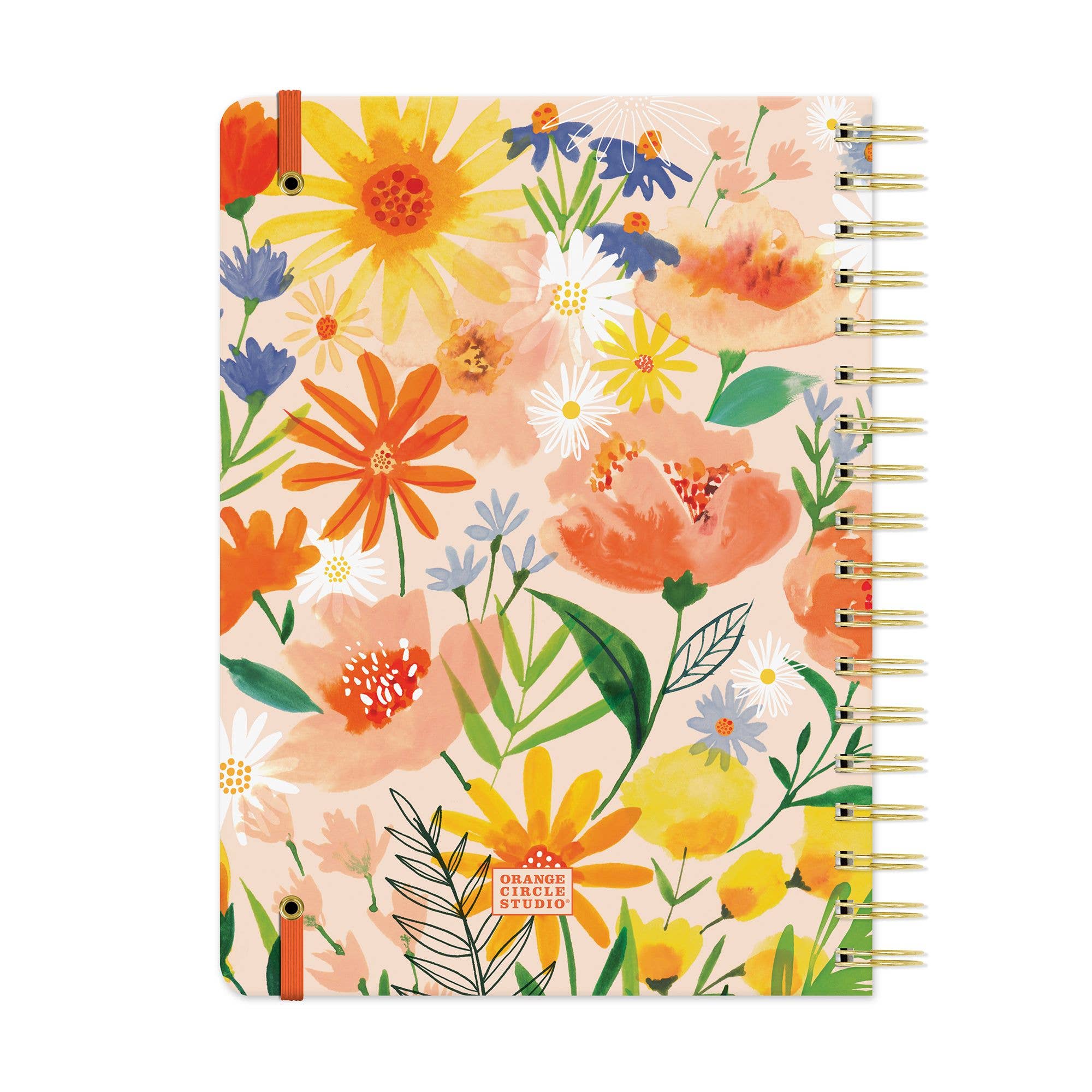 Bold Blossoms Undated Tri-Tab Planner