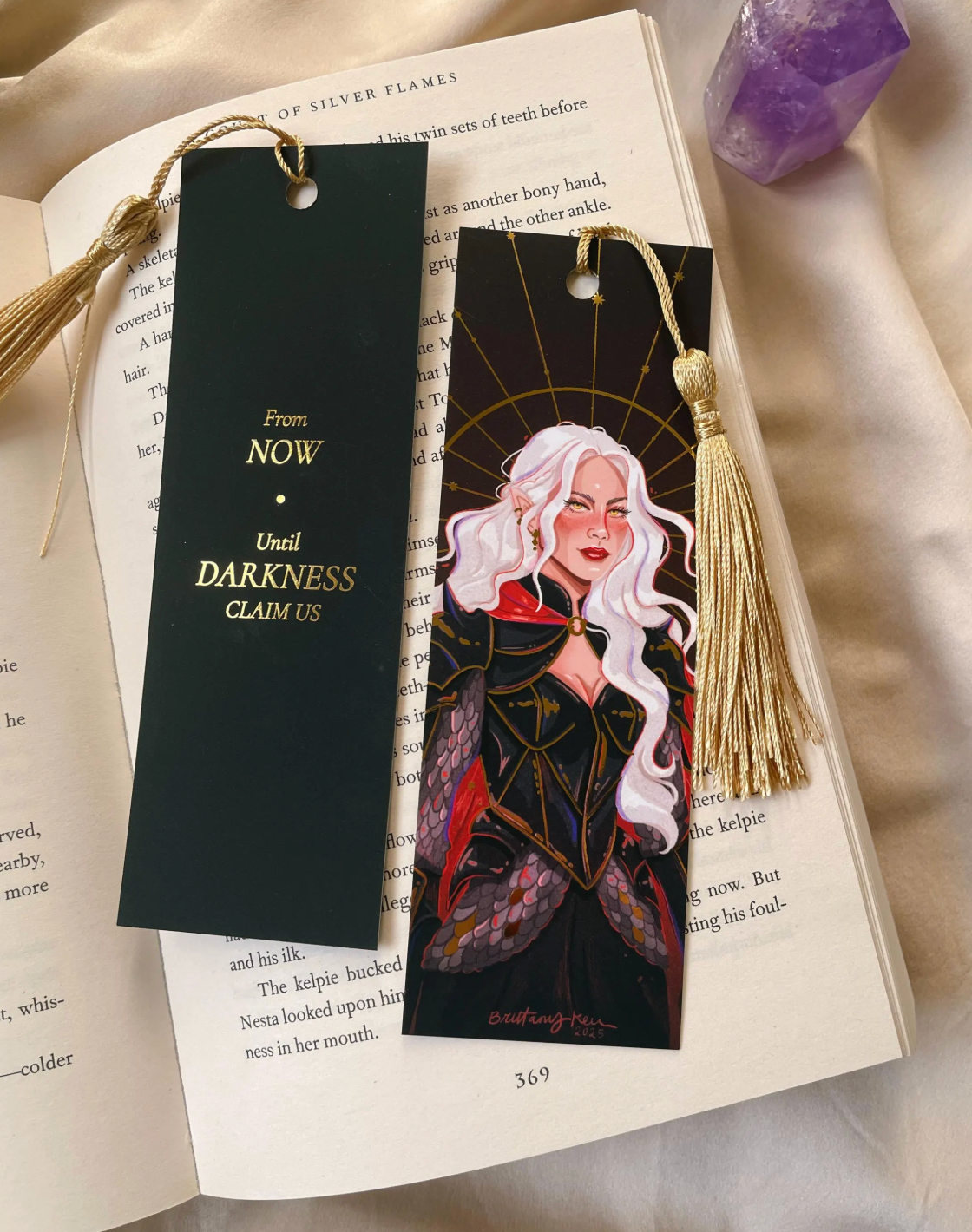 Manon Gold Foil Bookmark