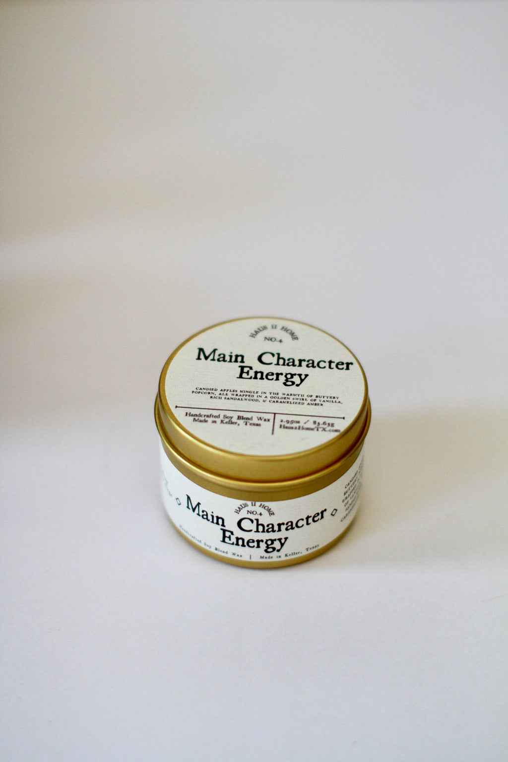 Main Character Energy | Gourmand Amber Candle