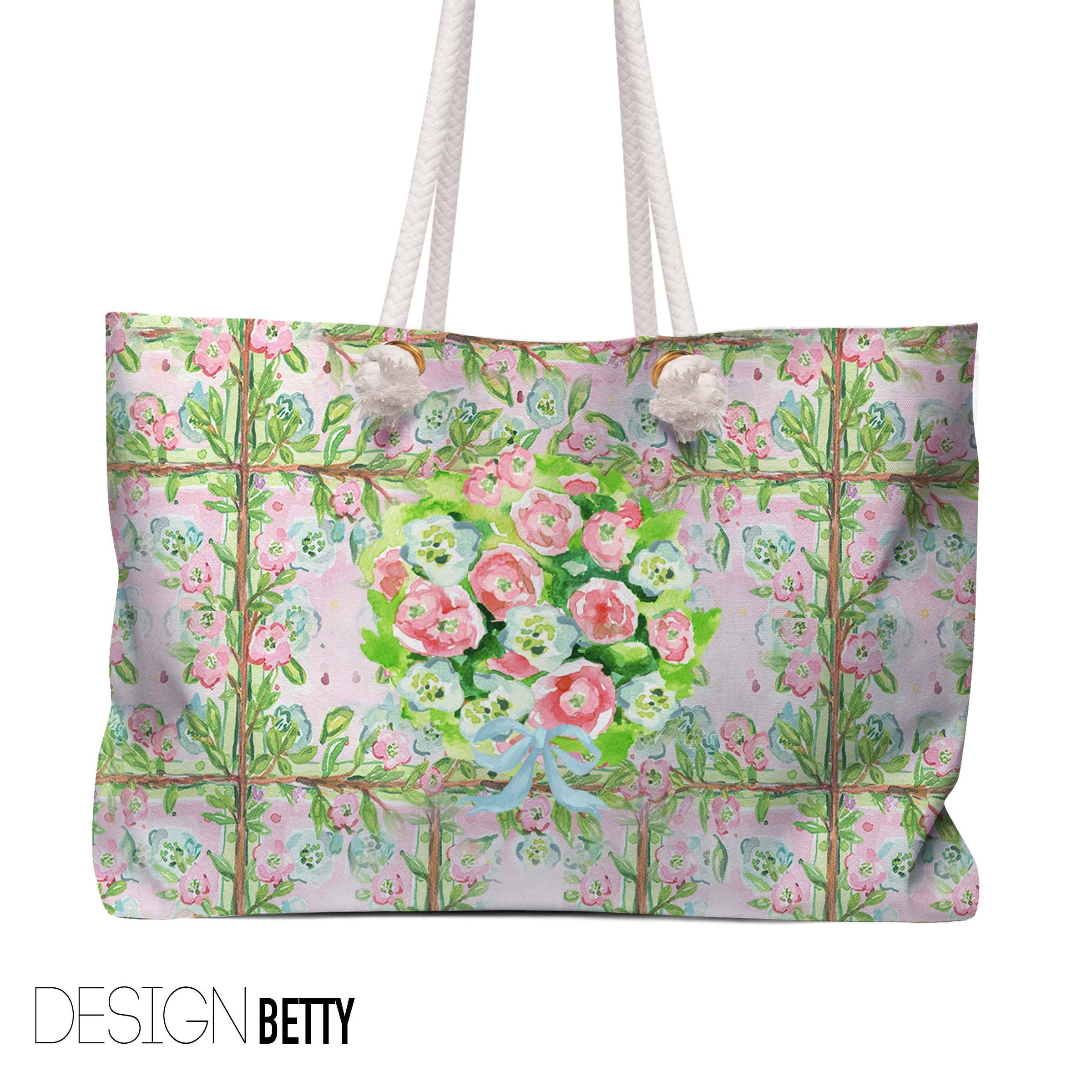 Mahjong Tote Bag, Boutique Monogram