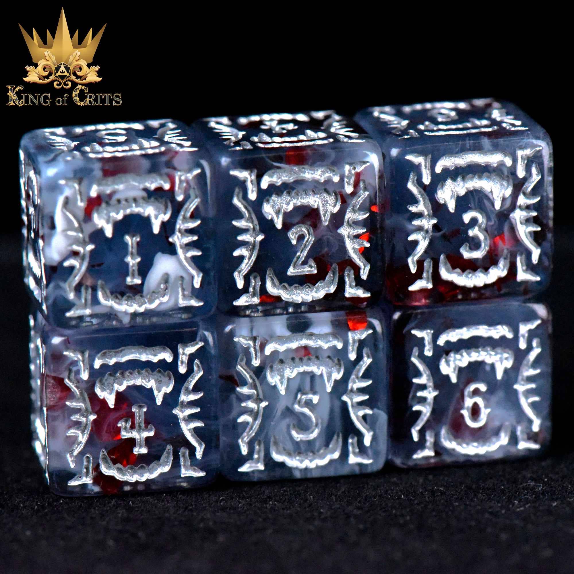 Vampiric Bloodline - 11 Dice Set