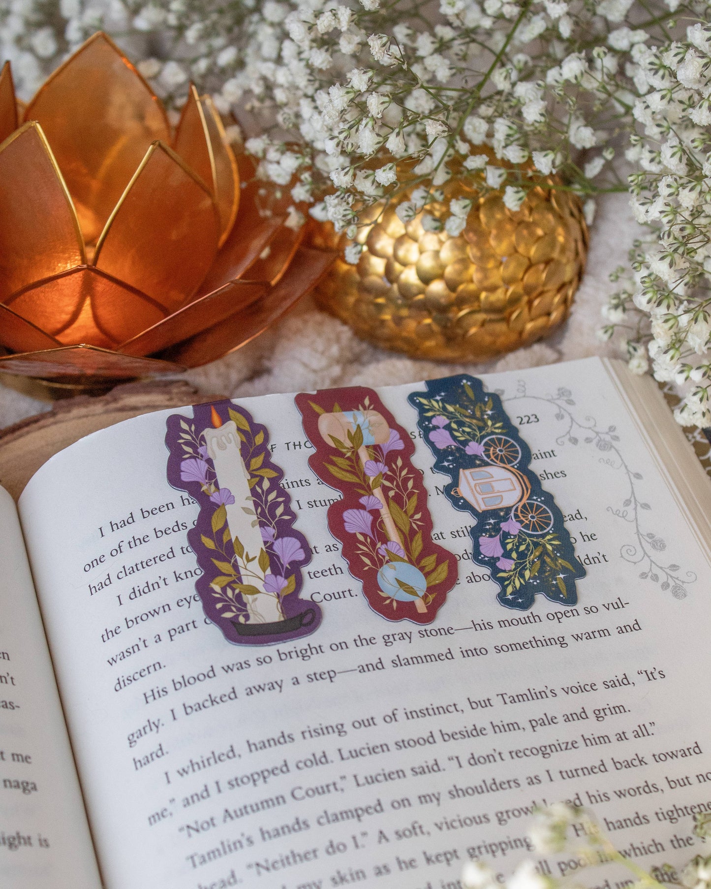 Regency Era Romance Magnetic Bookmarks | Set of 3