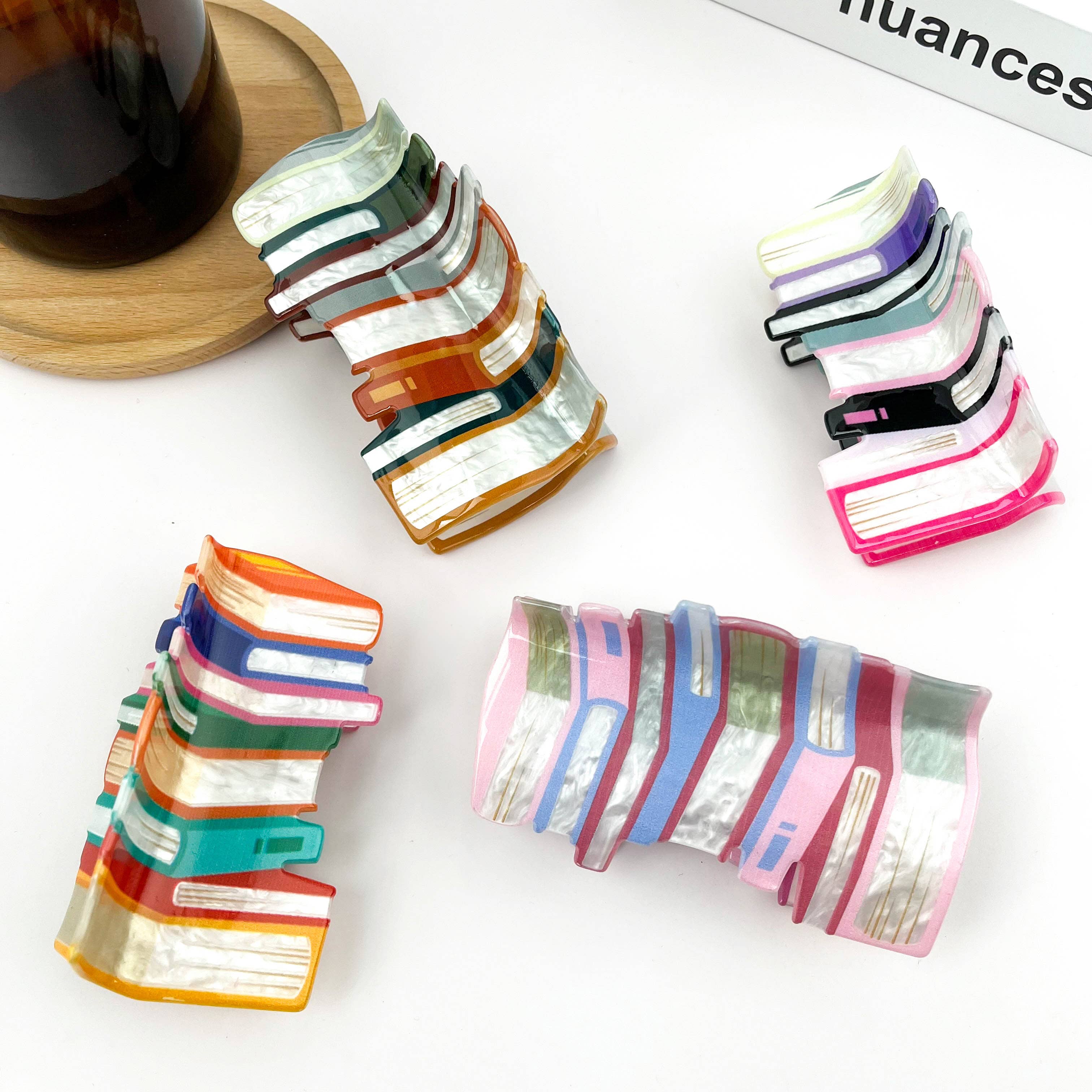 Book Hair Clip