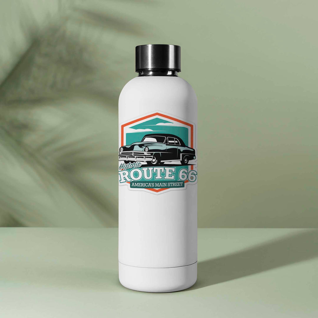Classic Car Route 66 Sticker