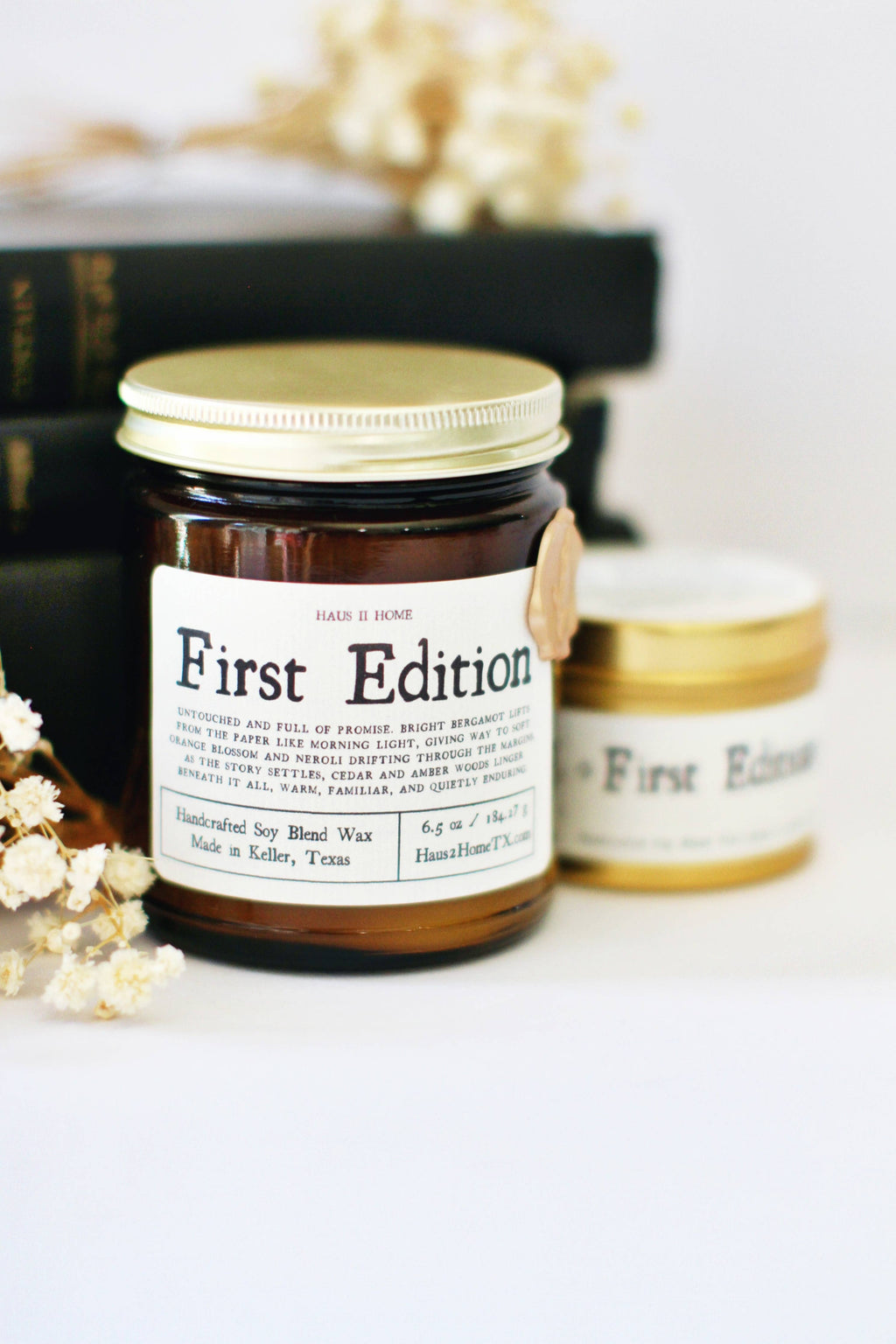 First Edition Candle | Rice Steam, Mimosa & Soft Woods