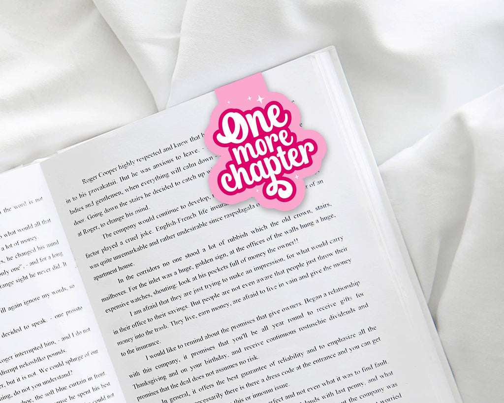 Magnetic Bookmark, One More Chapter, Bookish, Book Gift