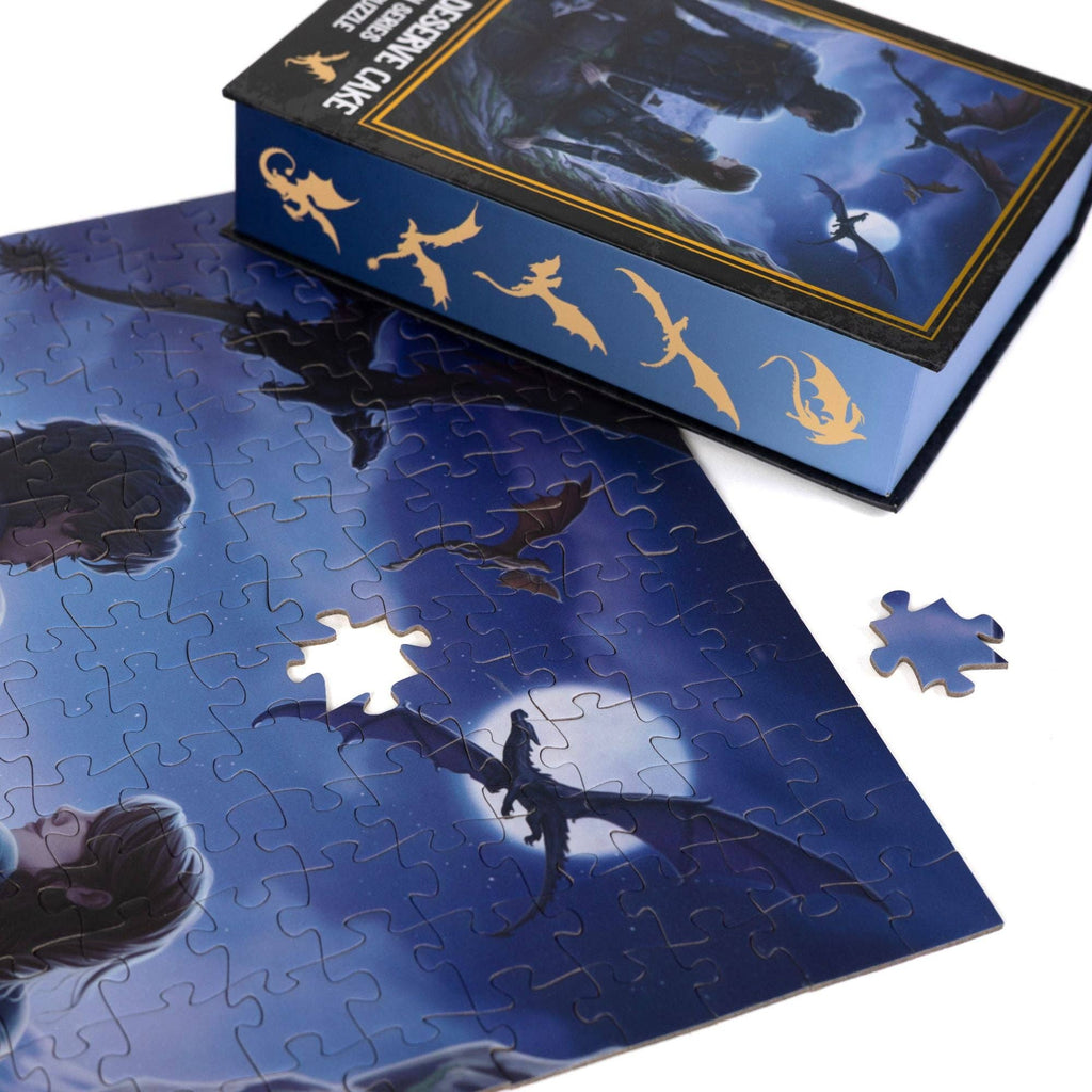 Hard Days Deserve Cake Keepsake Puzzle | Fourth Wing