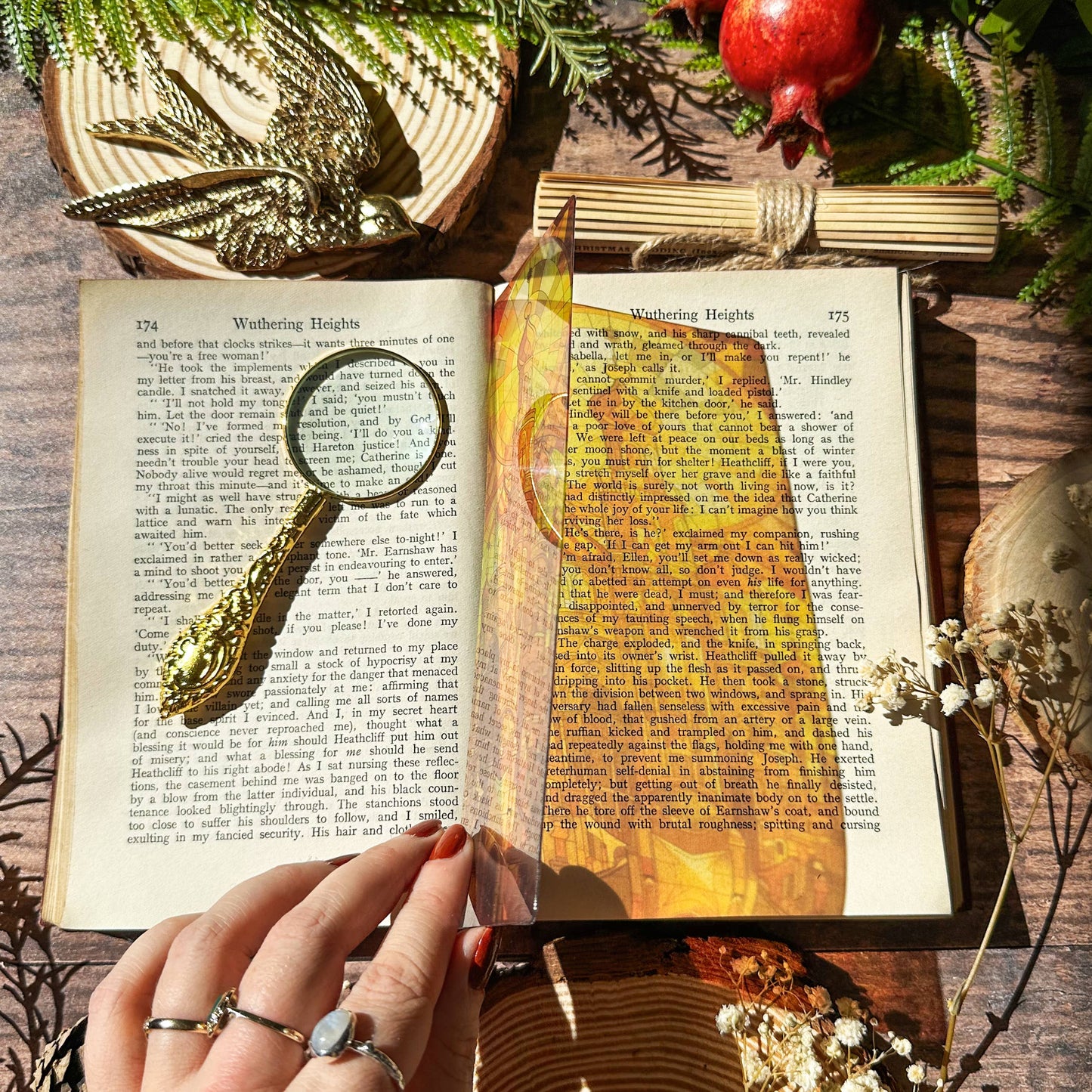 Day Court (ACOTAR) Stained Glass Bookmarks 