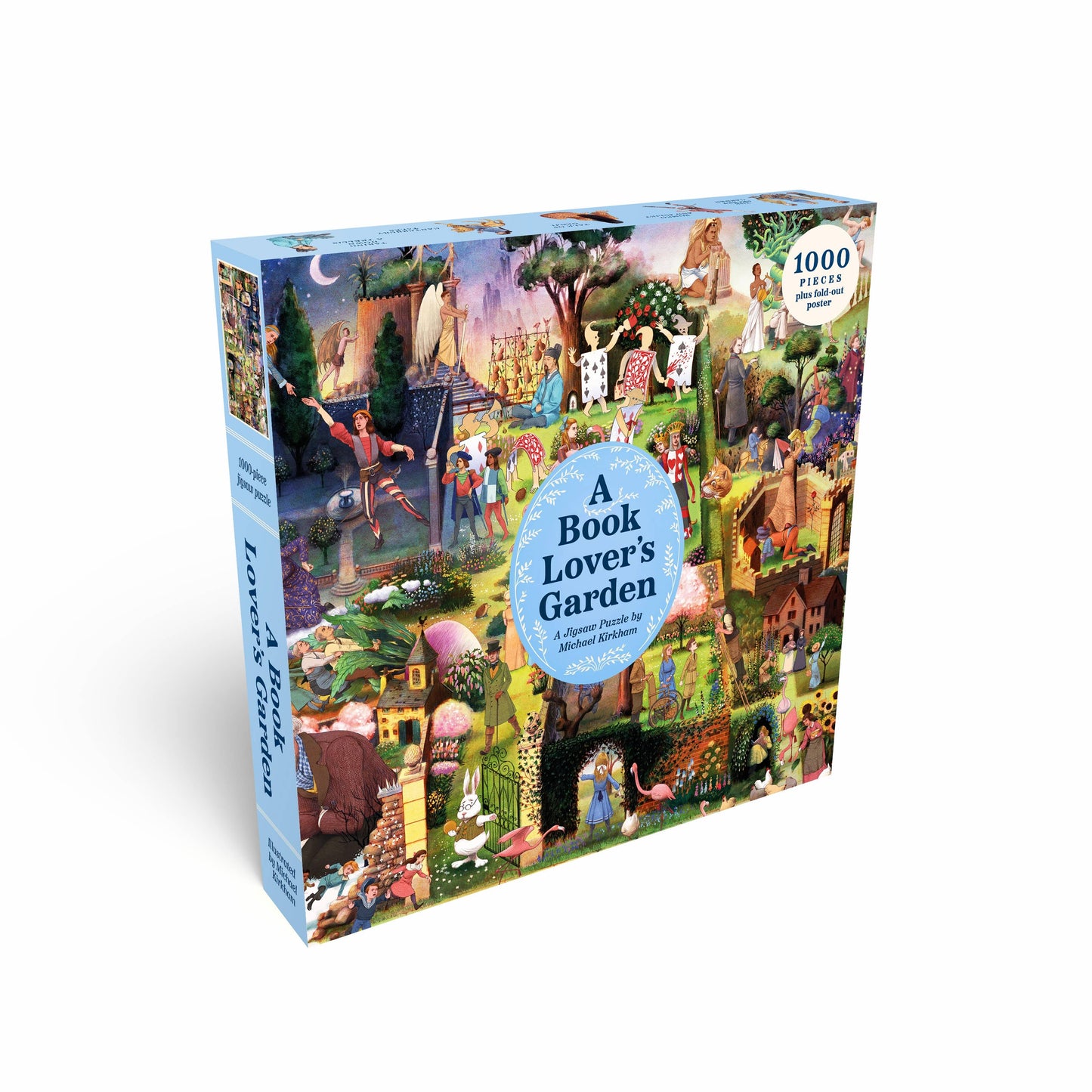 A Book Lover's Garden: A 1000 Piece Puzzle