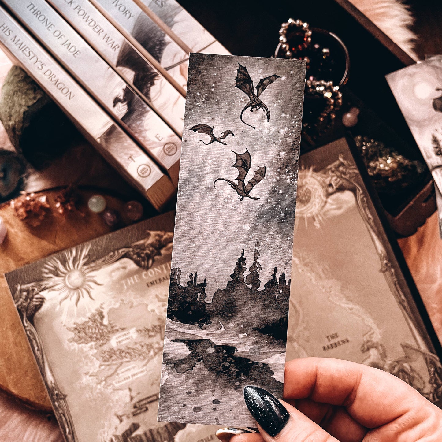 Black Dragon Flight Bookmark