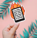 In A Great Place, Not Mentally Sticker