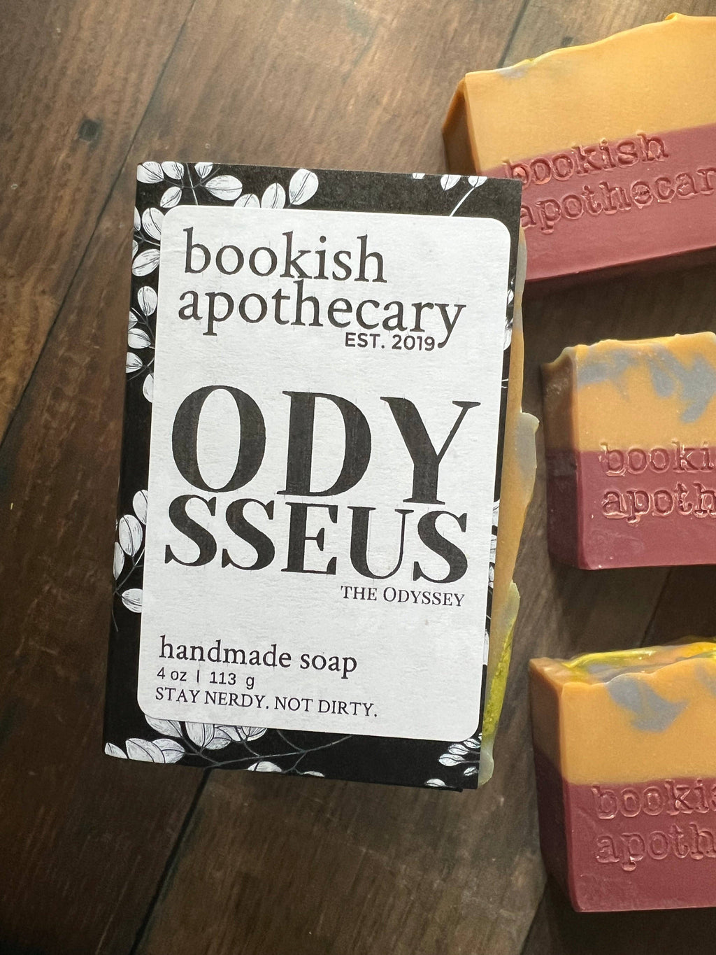 Odysseus Book Lover Handmade Soap - The Odyssey