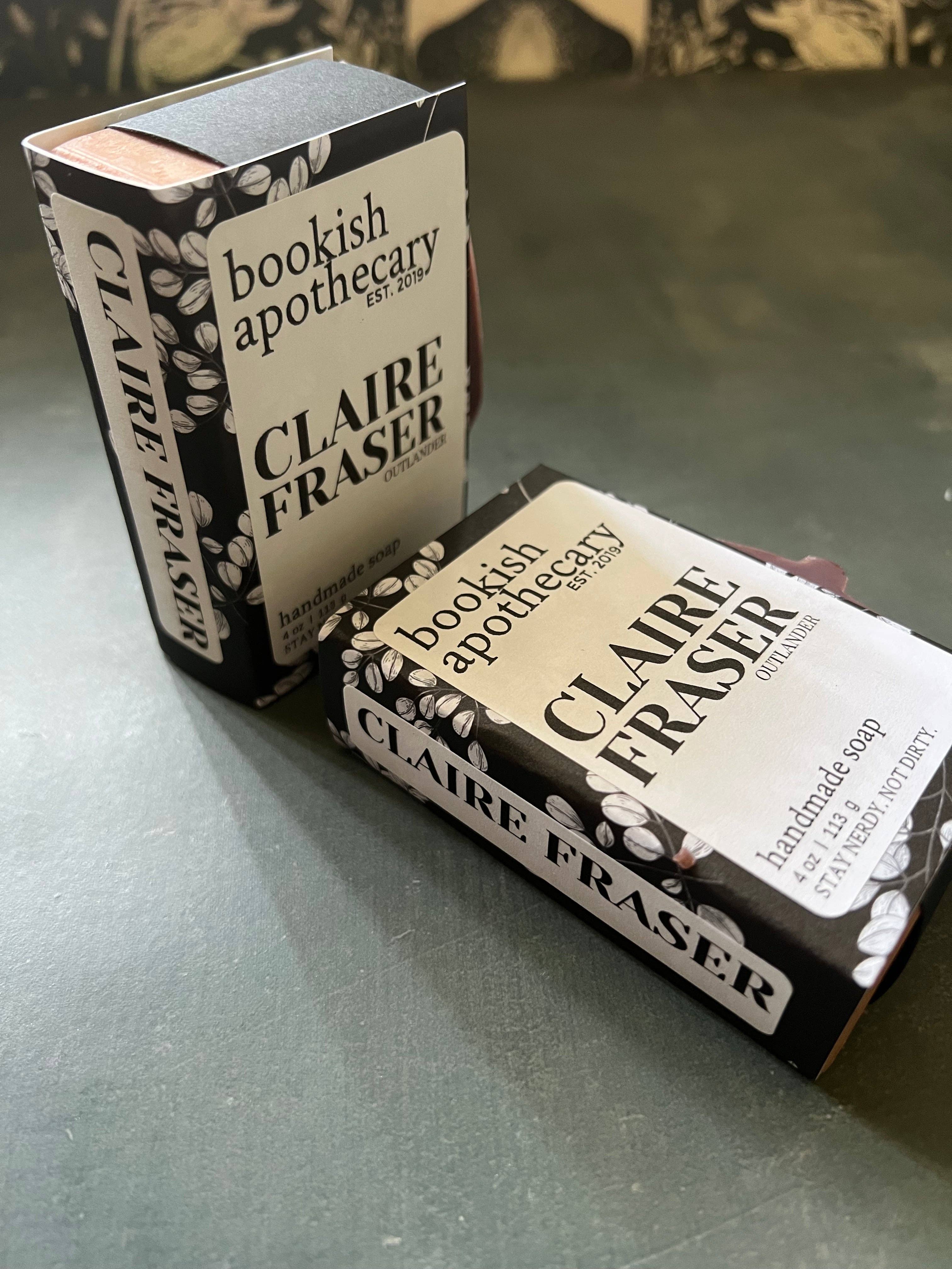 Claire Fraser Book Lover Handmade Soap - Outlander