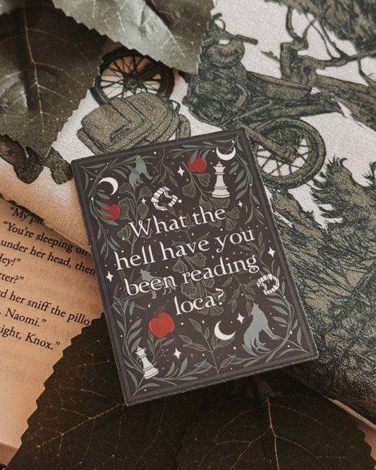 Twilight What The Hell Have You Been Reading Loca Sticker