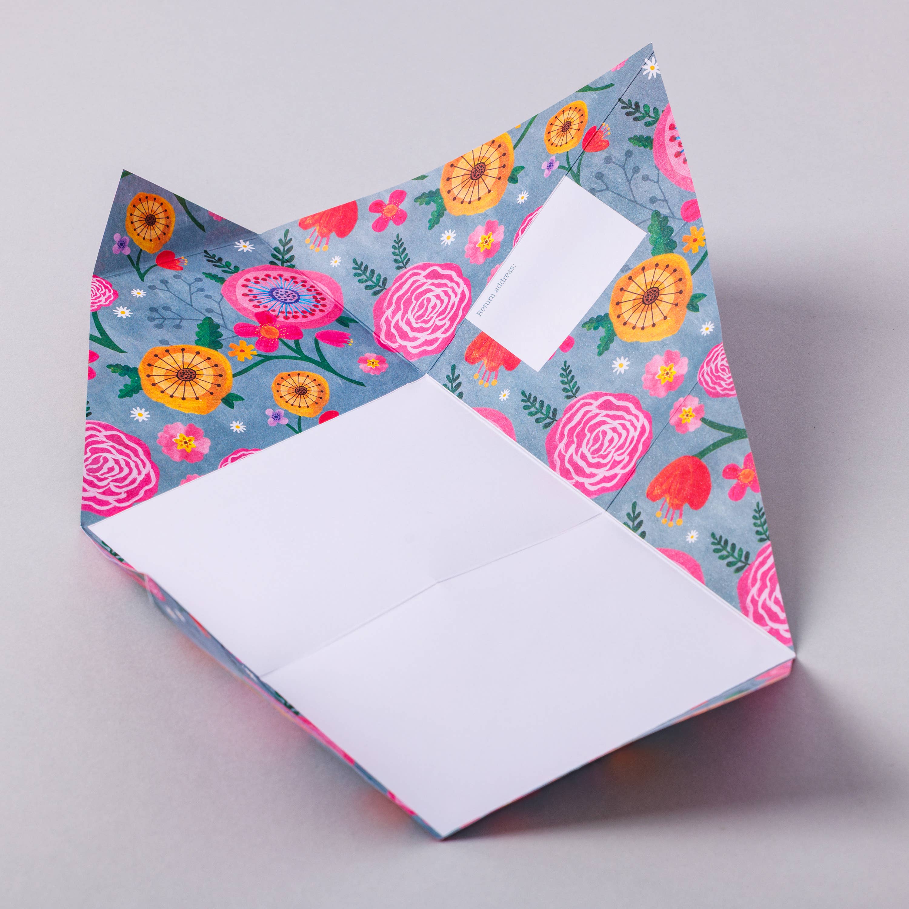 Wildflower Pigeon, Floral Letter Pack - Pack of 6 Letters
