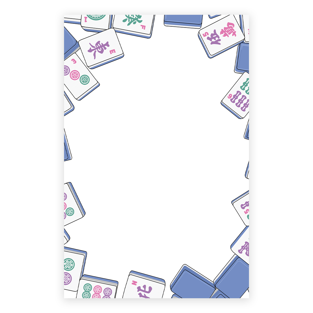 Mahjong Lover Notepad