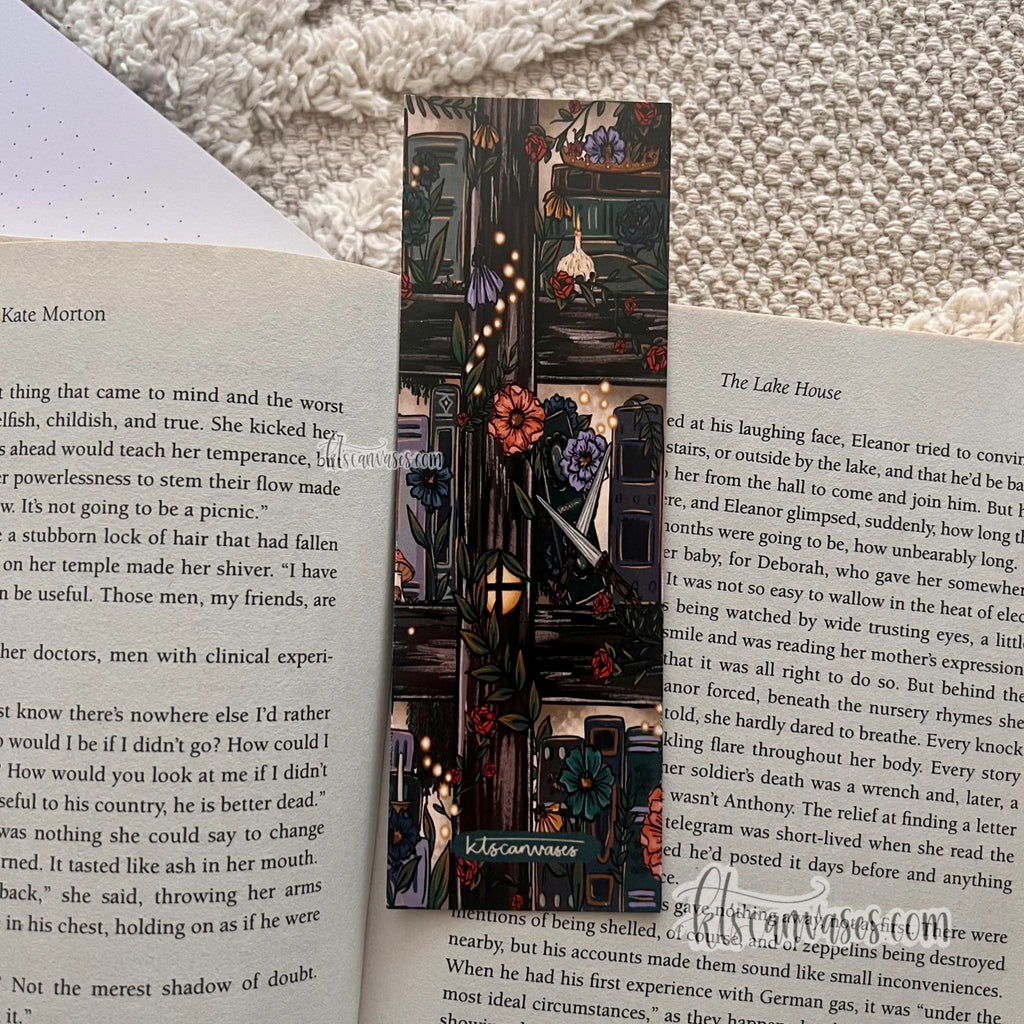 Fantasy Forest Bookshelf Bookmark