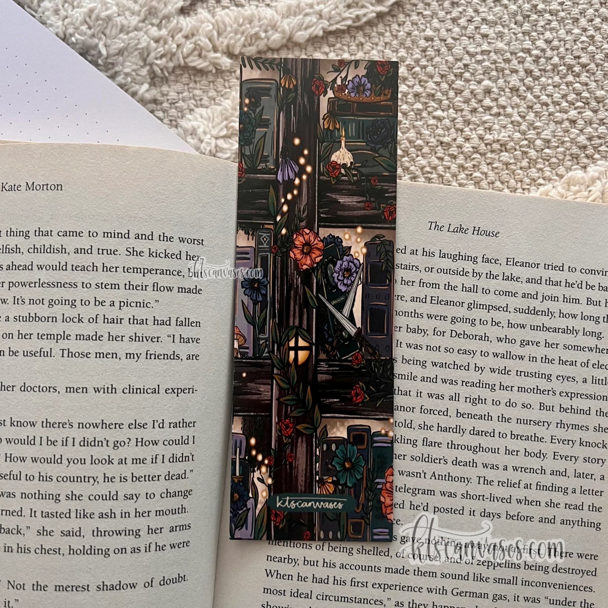 Fantasy Forest Bookshelf Bookmark