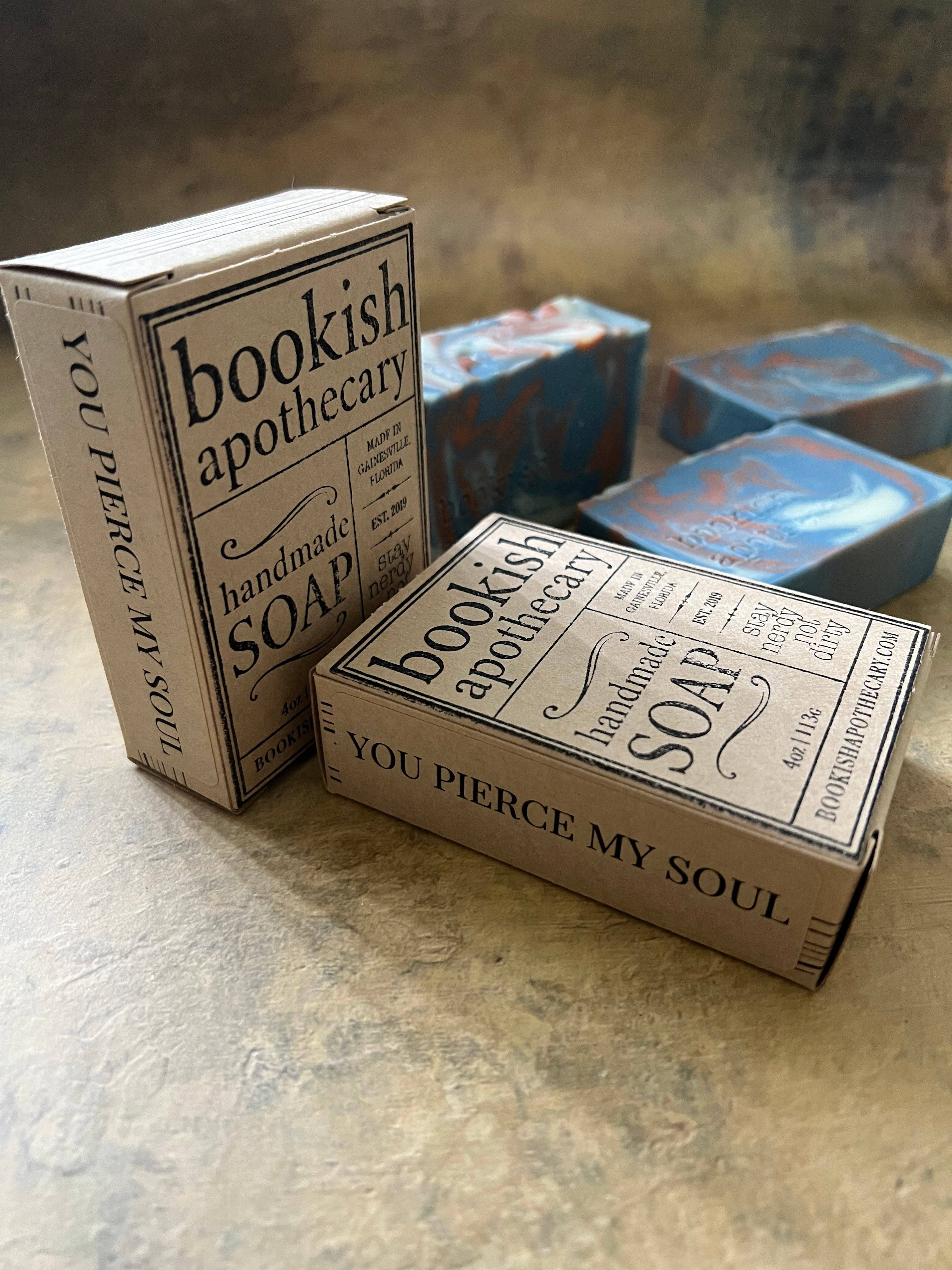 You Pierce My Soul Book Lover Handmade Soap - Persuasion
