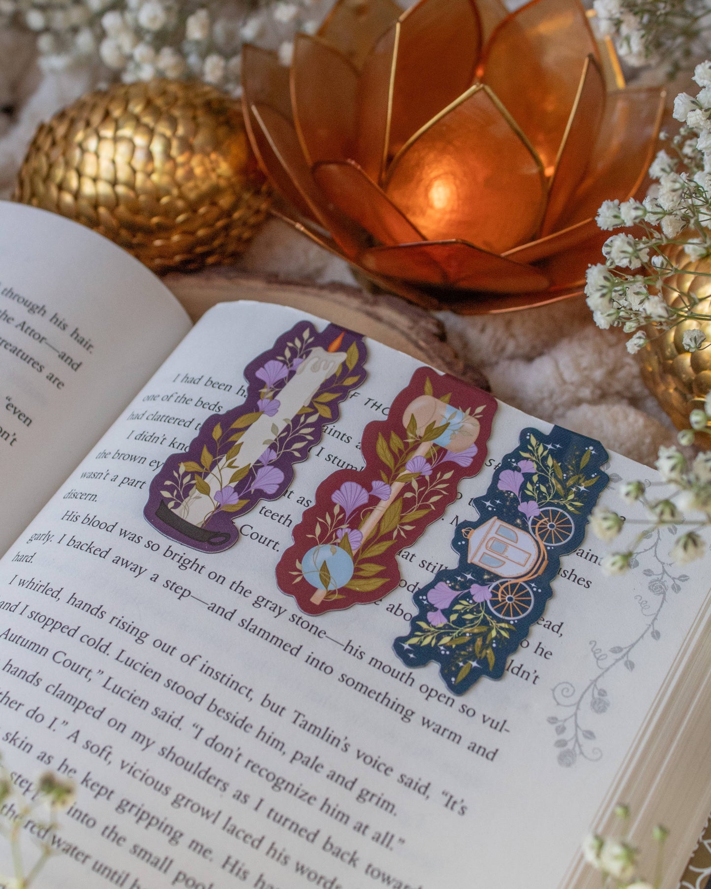 Regency Era Romance Magnetic Bookmarks | Set of 3