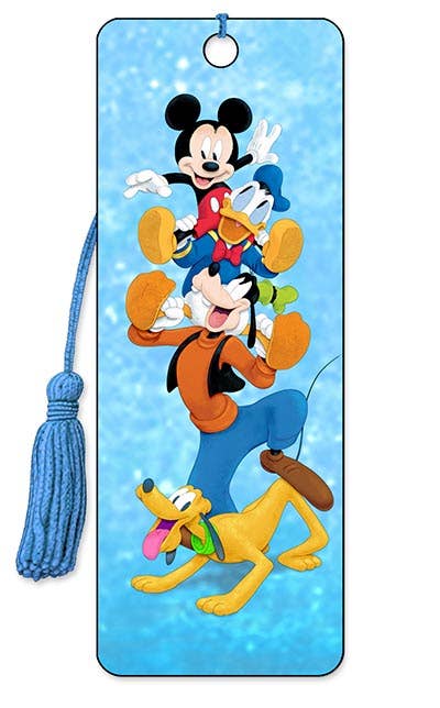 3D Disney Bookmark - Group Tower