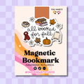 All Booked For Fall Magnetic Bookmark