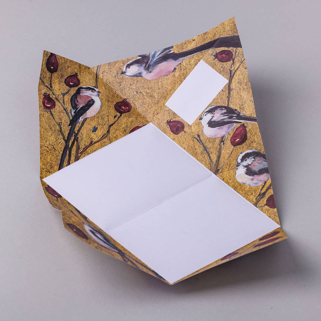 Golden Flight Pigeon, Folding Letter Set – Pack of 6 Letters