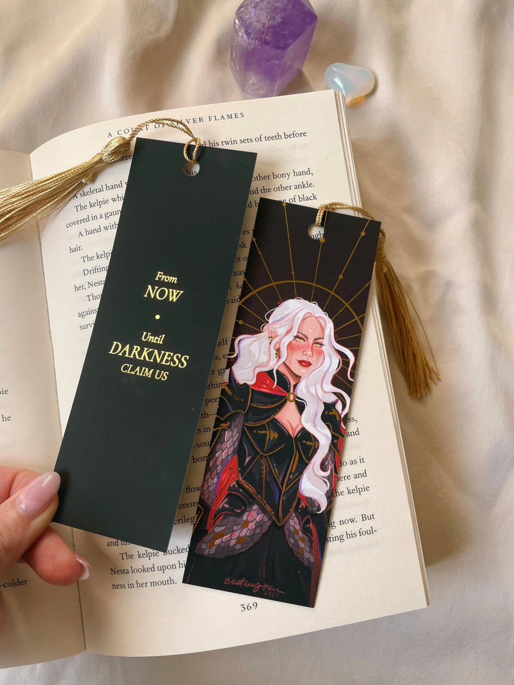 Manon Gold Foil Bookmark