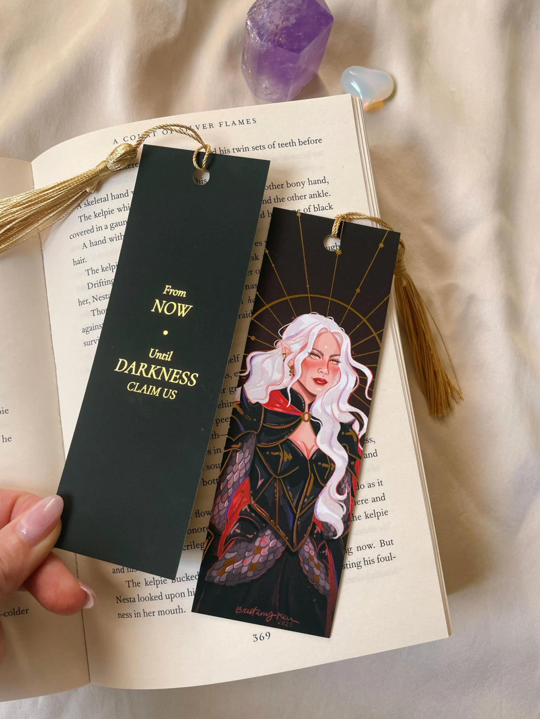 Manon Gold Foil Bookmark