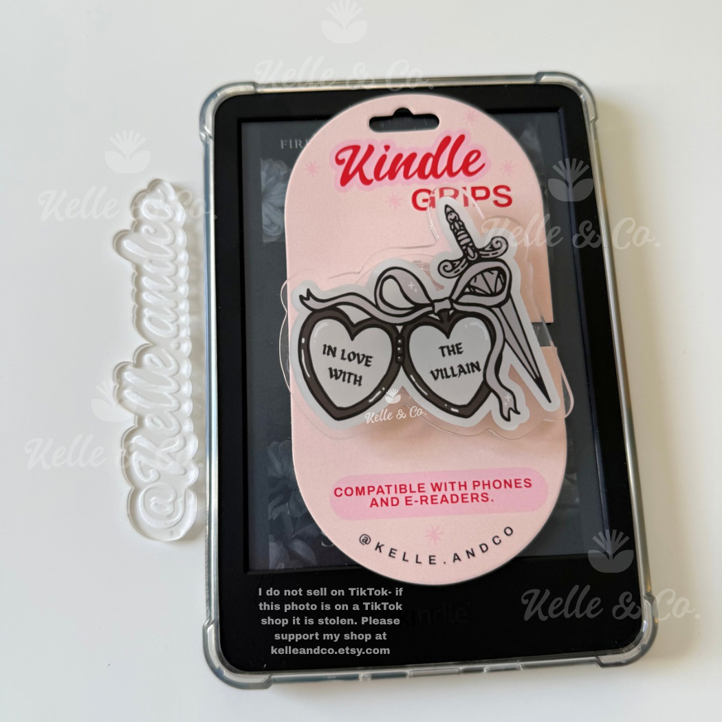 Villain lover MagSafe kindle grip | book lover gifts