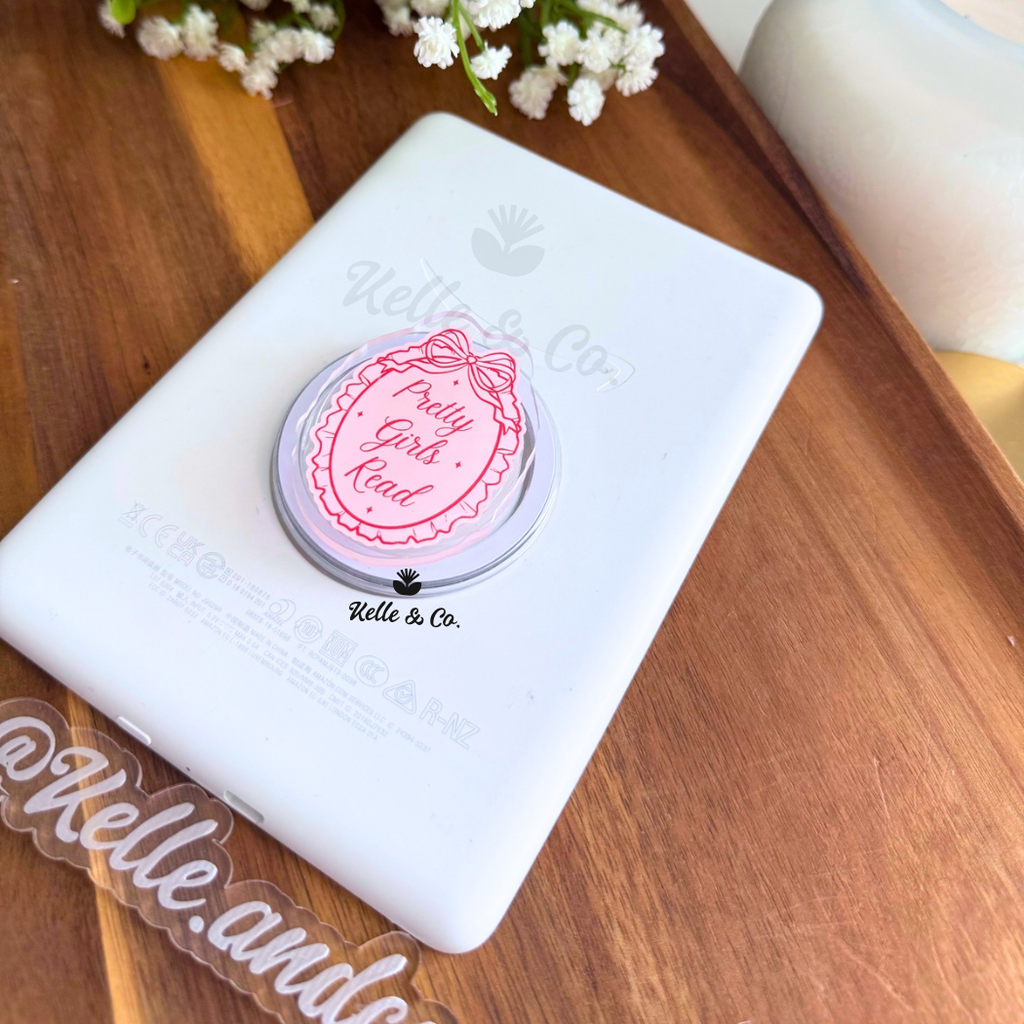 Pretty girls read kindle grip | Kindle case | book lover