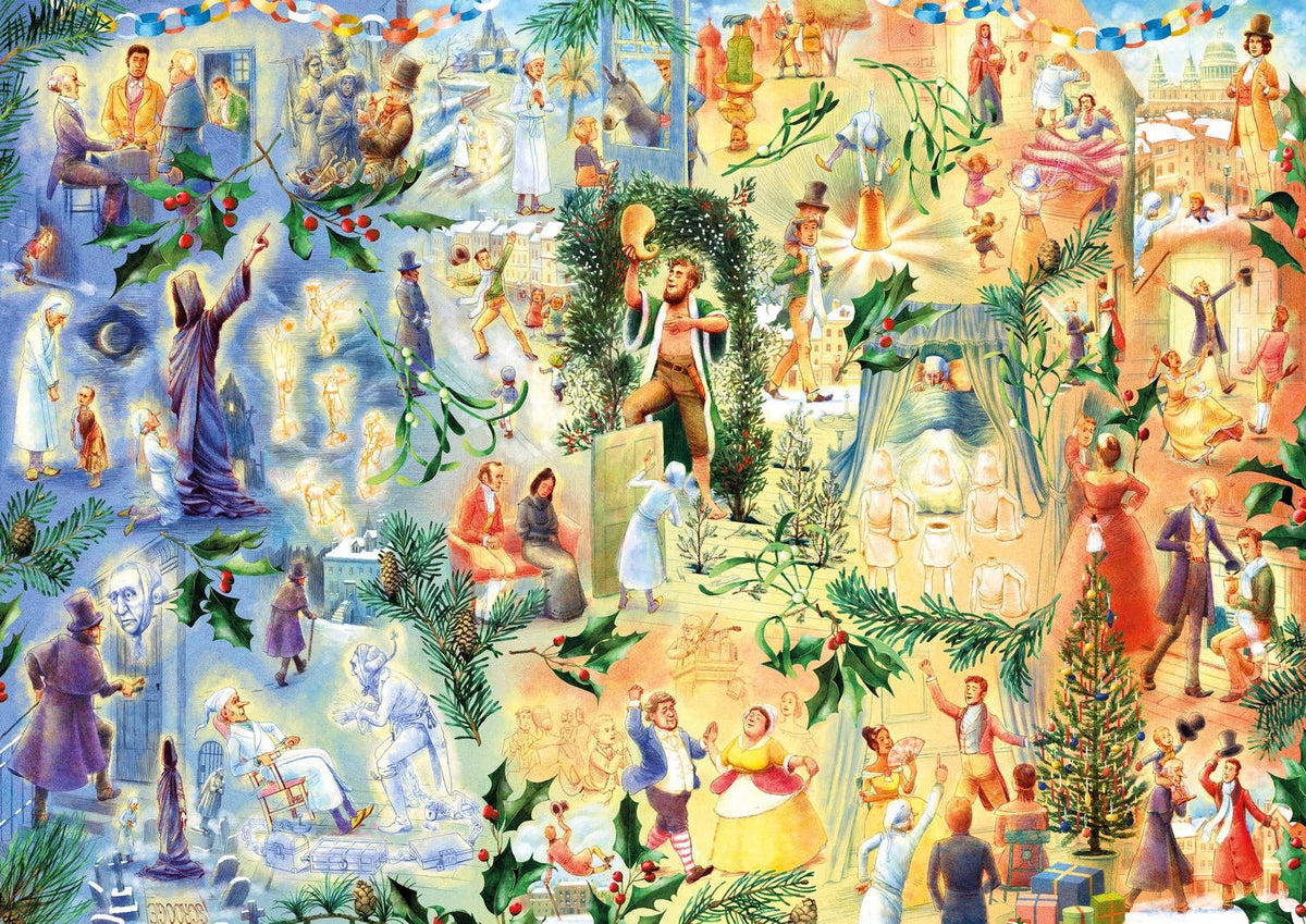 The World of A Christmas Carol: 1000-piece jigsaw puzzle