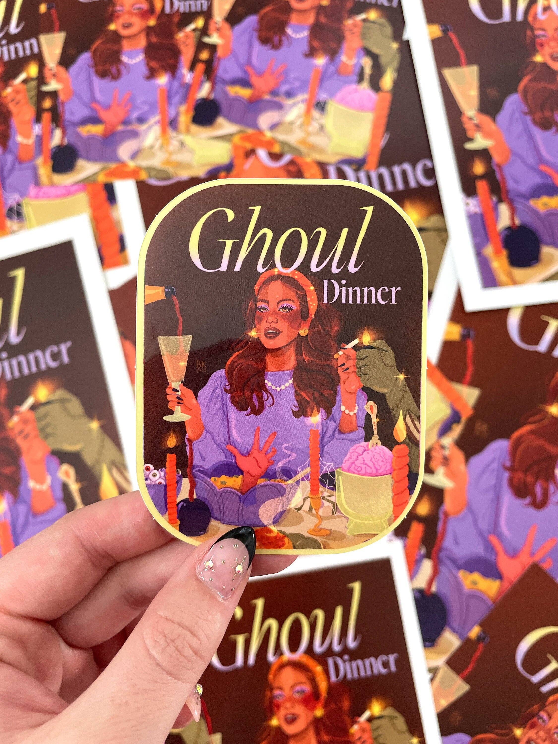 Ghoul Dinner Sticker