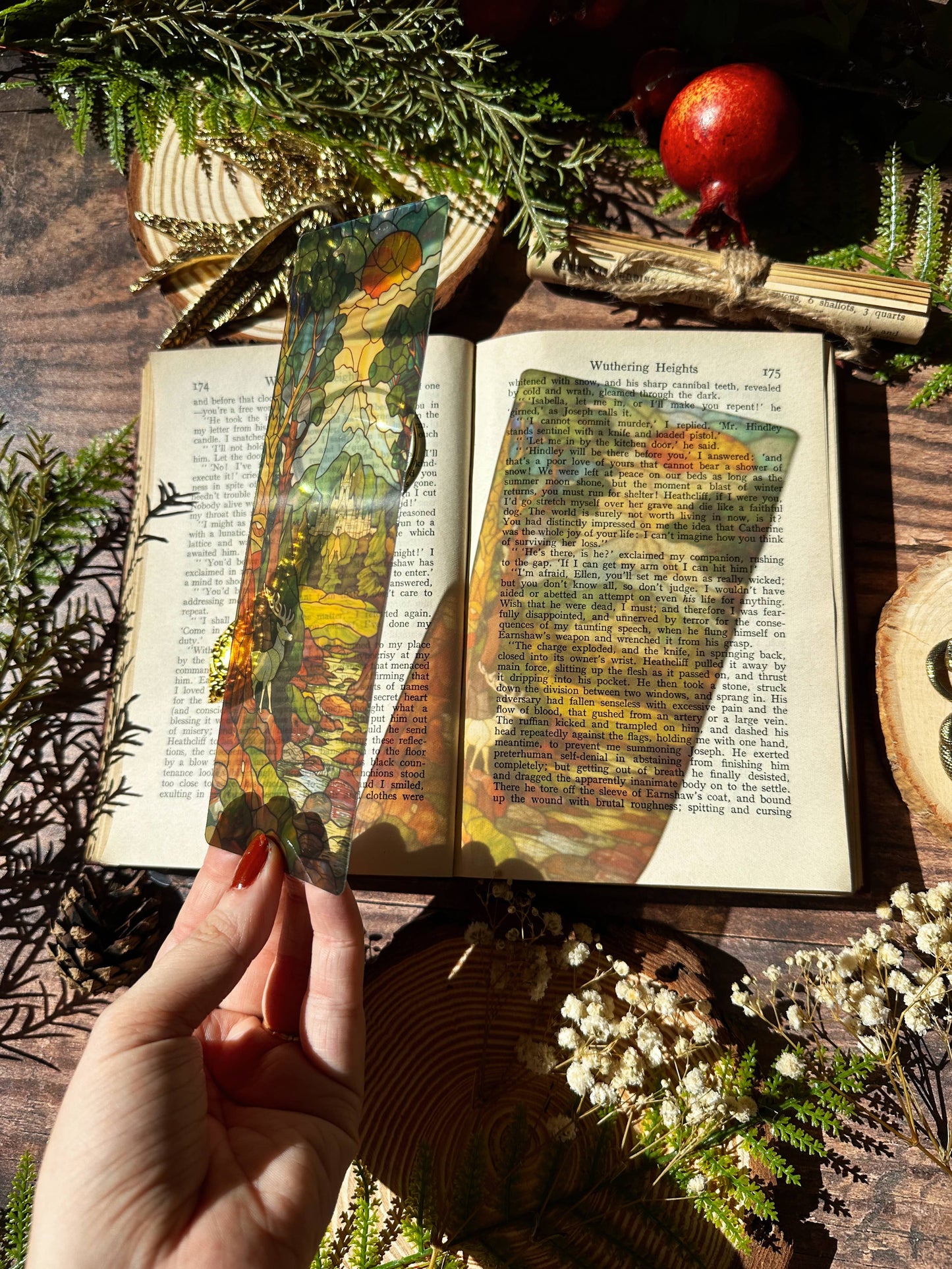 Terrasen Stained Glass Bookmarks (Throne of Glass)
