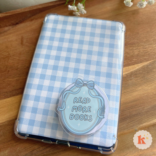 Kindle grips \ read more books \ kindle accessories books