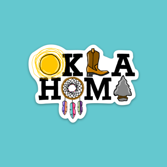 Oklahoma Icons - Sticker
