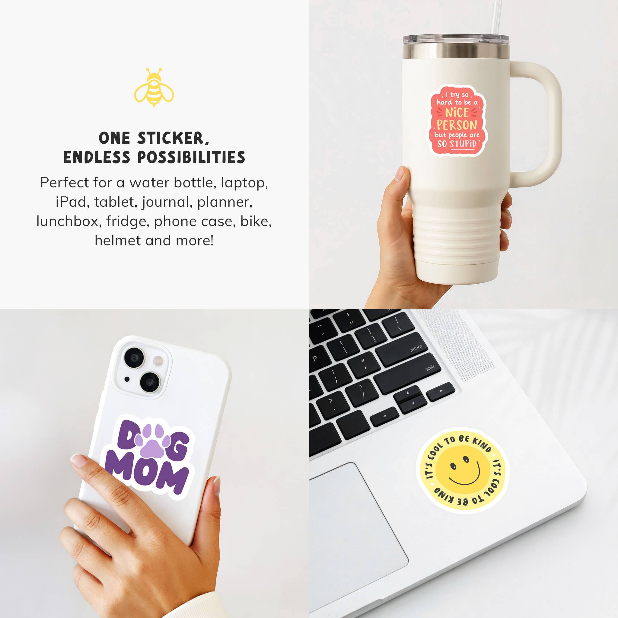 Bookish Stickers, Cute Reading Sticker - Sorry I'm Booked
