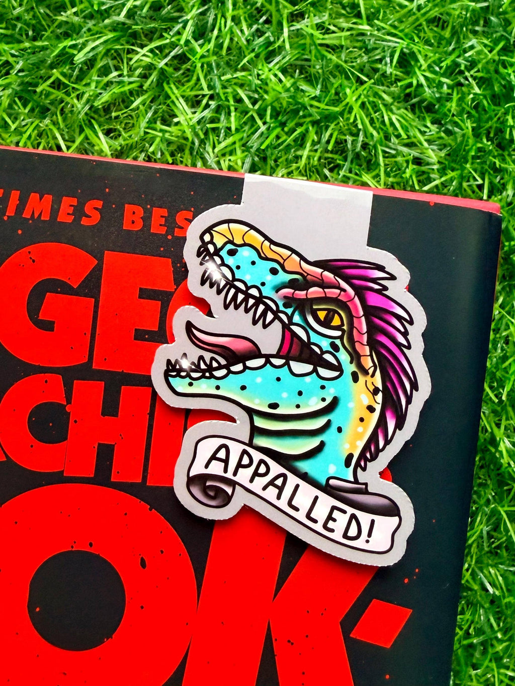 Mongo is Appalled, Dungeon Crawler Carl, Magnetic Bookmark