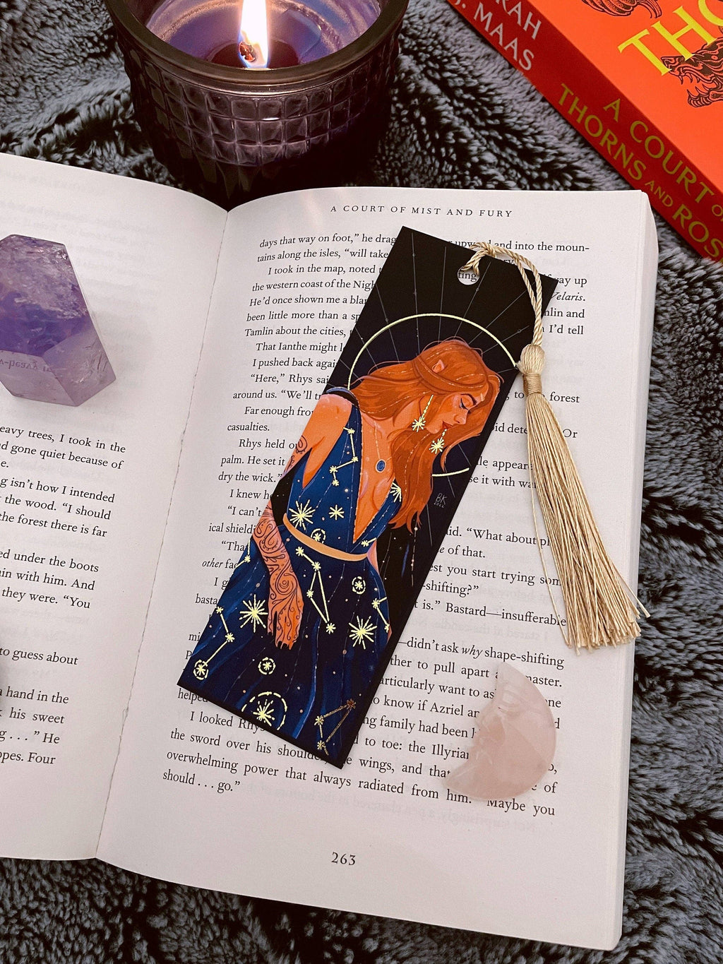 Feyre *Gold Foil* Bookmark