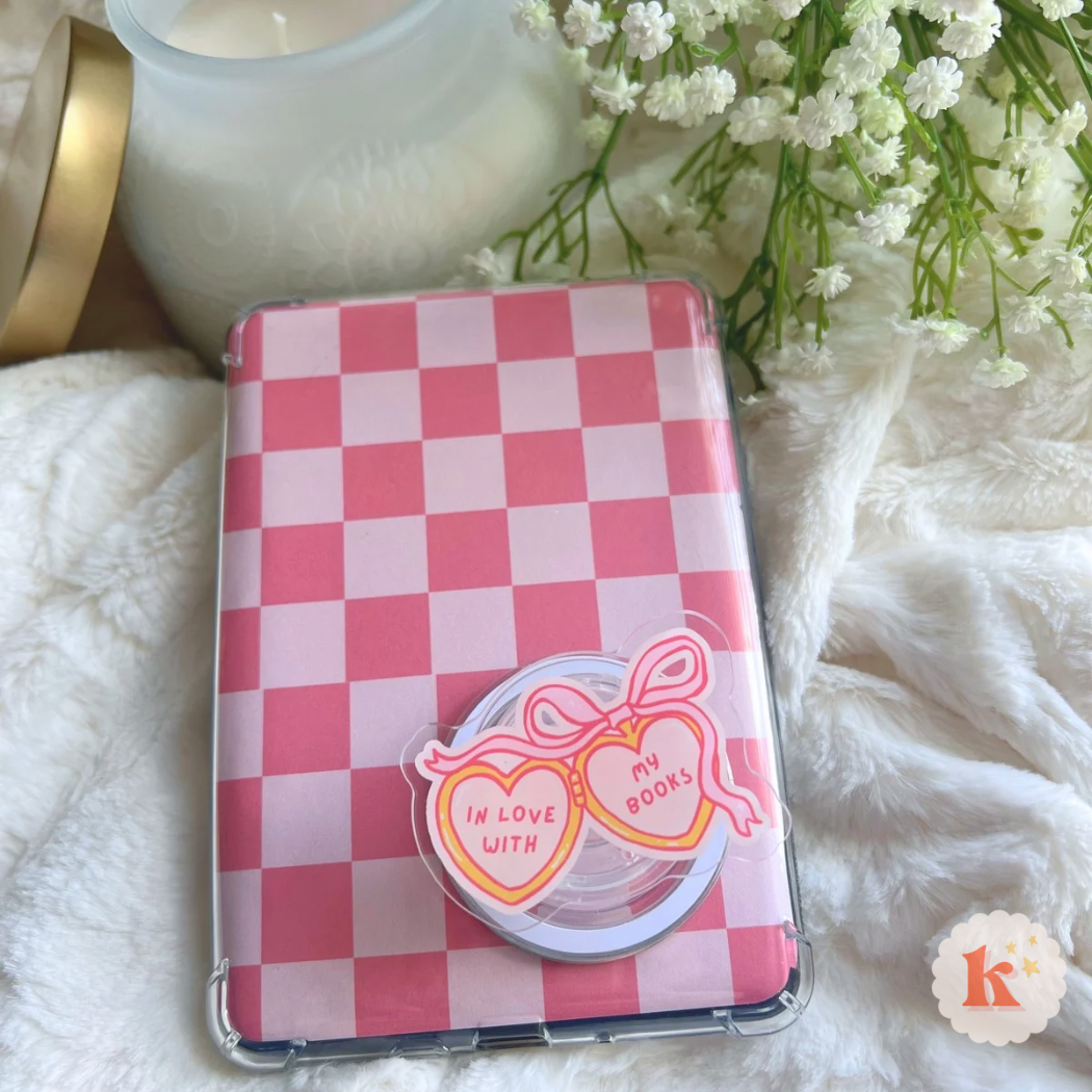 Kindle accessories | bookish kindle grip | kindle case stand