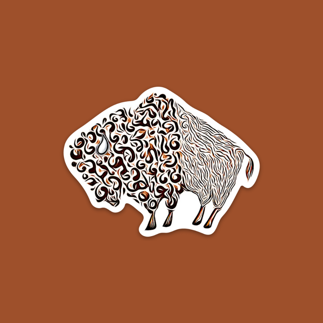 Buffalo Art - Sticker