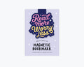 Magnetic Bookmark, Mental Health - Reading More Worry Less