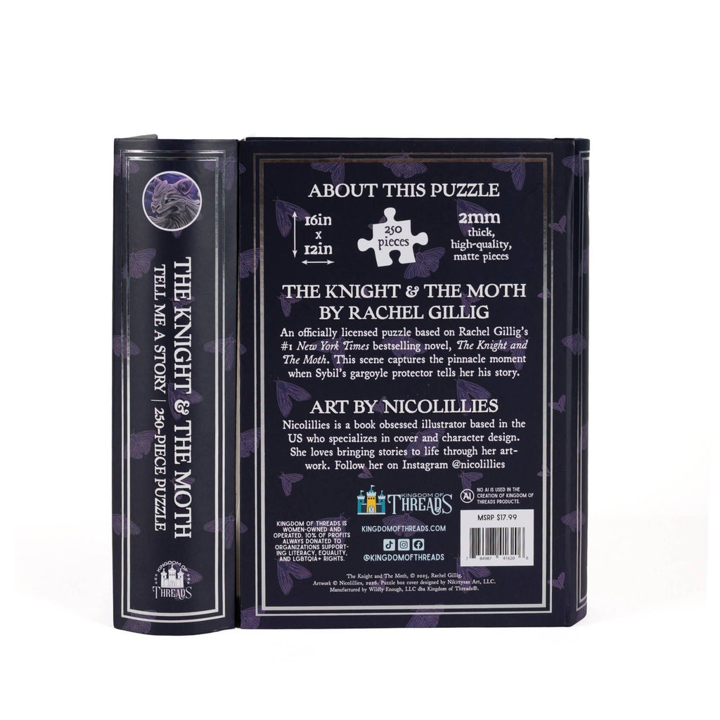Tell Me a Story Keepsake Puzzle | The Knight and the Moth