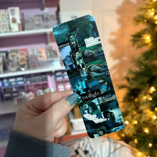 Twilight Collage Dual-Sided Cardstock Bookmark