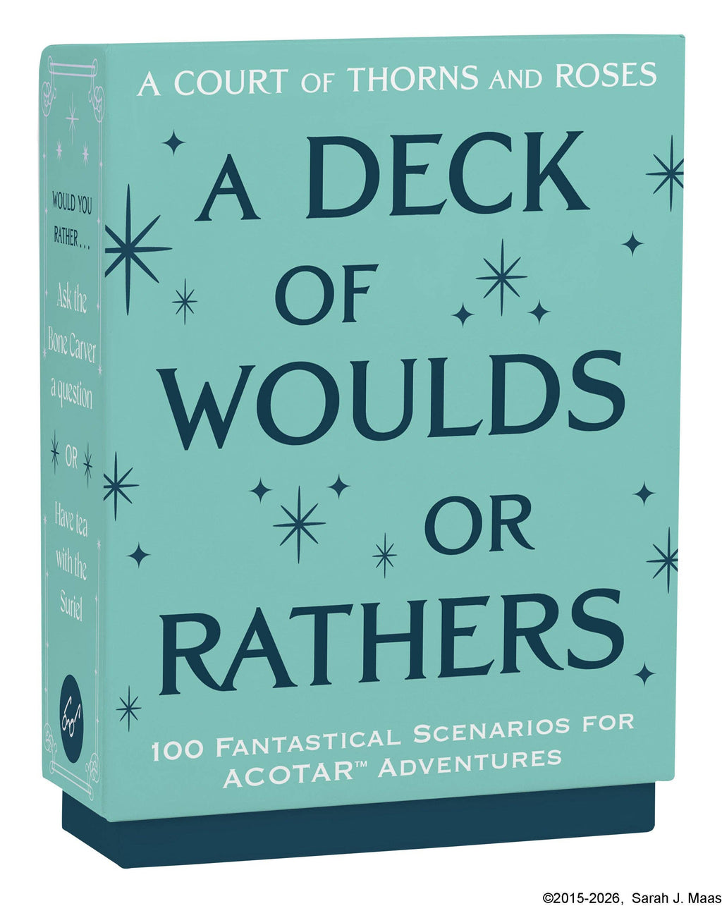 A Court of Thorns and Roses Official Deck: A Deck of Woulds or Rathers