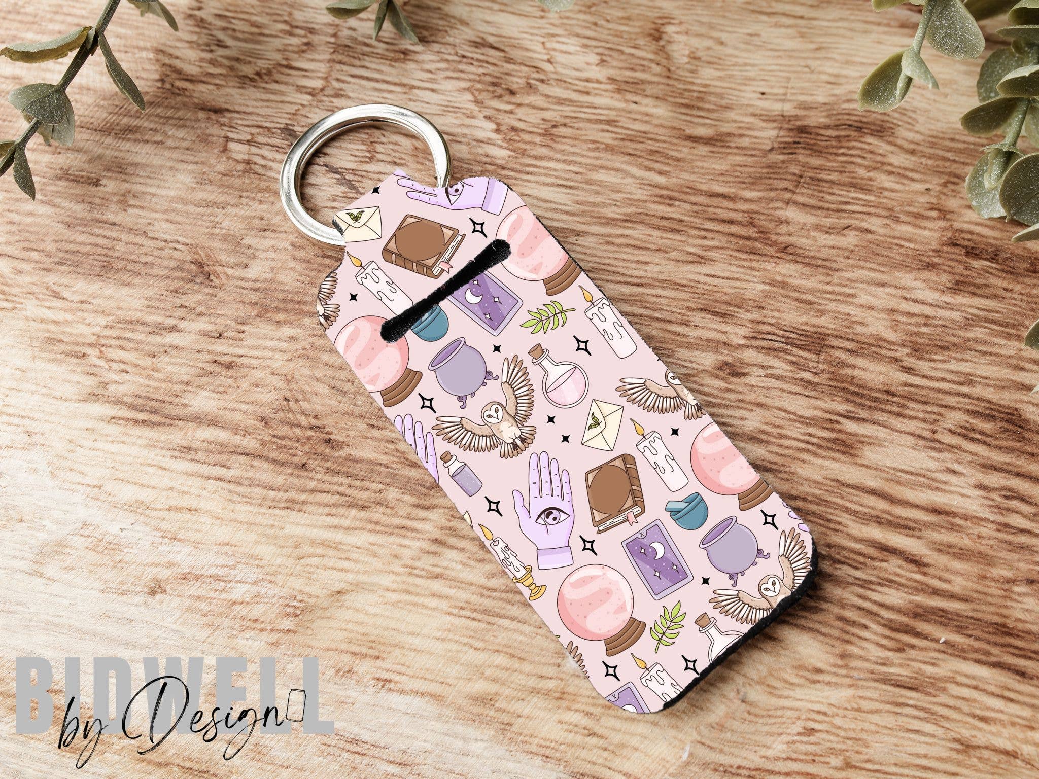 Magic Doodles Chapstick Holder Keychain
